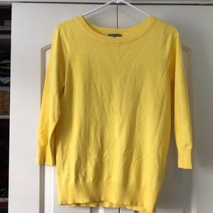 Yellow sweater